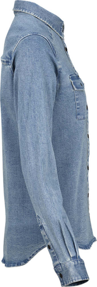 IXS Women' s Carve Digger Organic Shirt washed blue 38