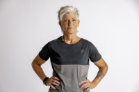 IXS Women' s Flow Mountain Tech Tee schwarz-graphite 40