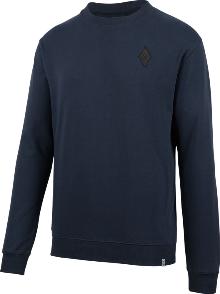 IXS Rhombus Organic Sweater marine XL