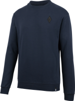 IXS Rhombus Organic Sweater marine XL