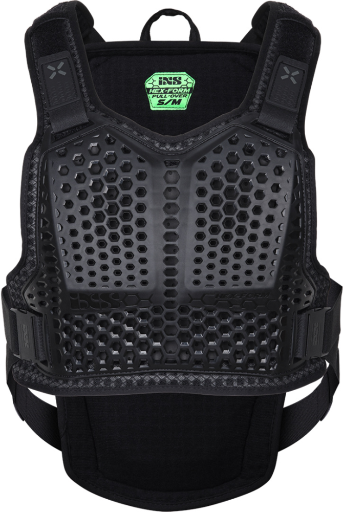IXS Hex pull-over upper body protective schwarz LXL