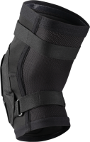 IXS Hack EVO Race Knee Guards schwarz L