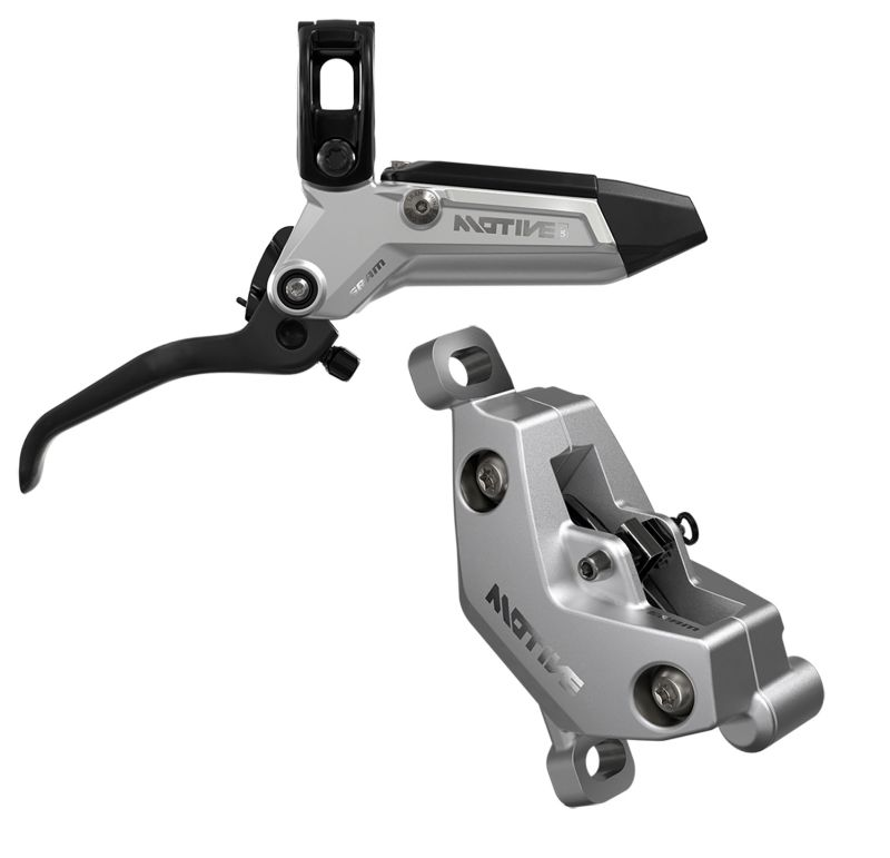SRAM Motive Ultimate Carbon Rear 4-Kolben, Clear Ano A1