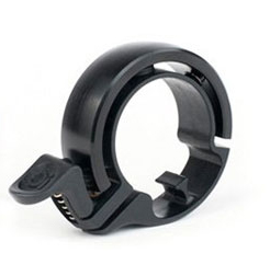 Knog Glocke Oi schwarz für Lenker Ø 31.8 mm