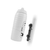 Fidlock TWIST X KEEGO Trinklasche 600 ml, Set (mit Bottle Connector und Bike Base). White.