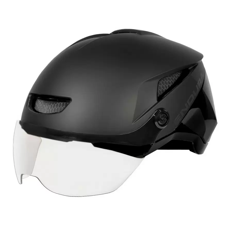 Endura Speed Pedelec Helm: Schwarz - S-M