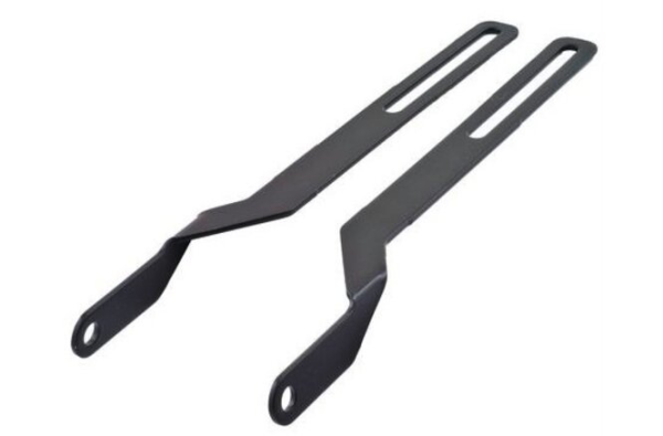Pletscher Gepäckträgerbefestigung auf Oese per Paar 205 mm schwarz