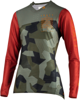 Leatt Jersey Damen MTB Gravity 4.0 camo XL