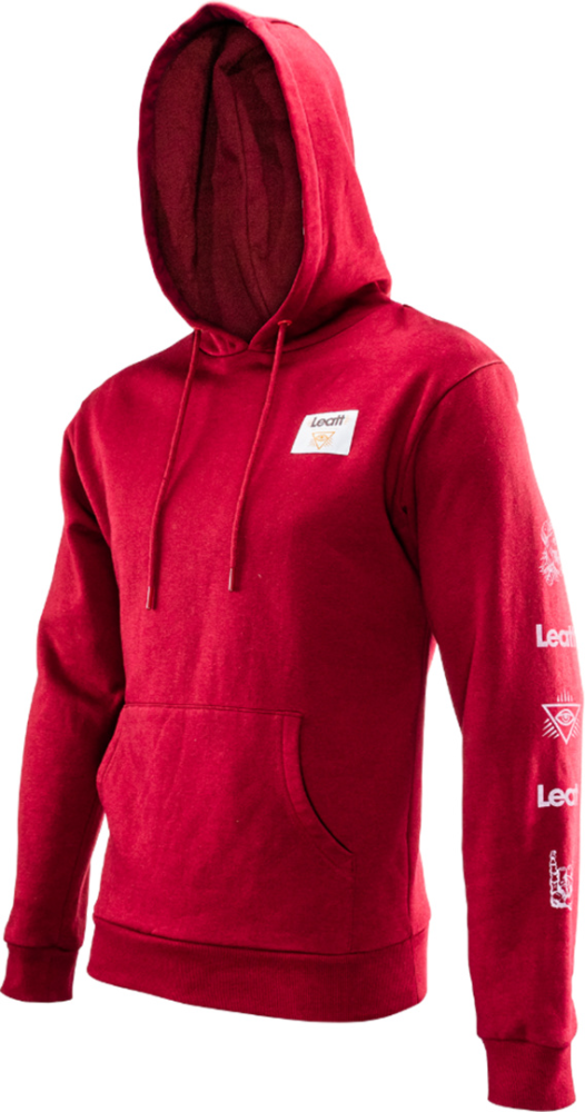 Leatt Hoodie Core V25 ruby M
