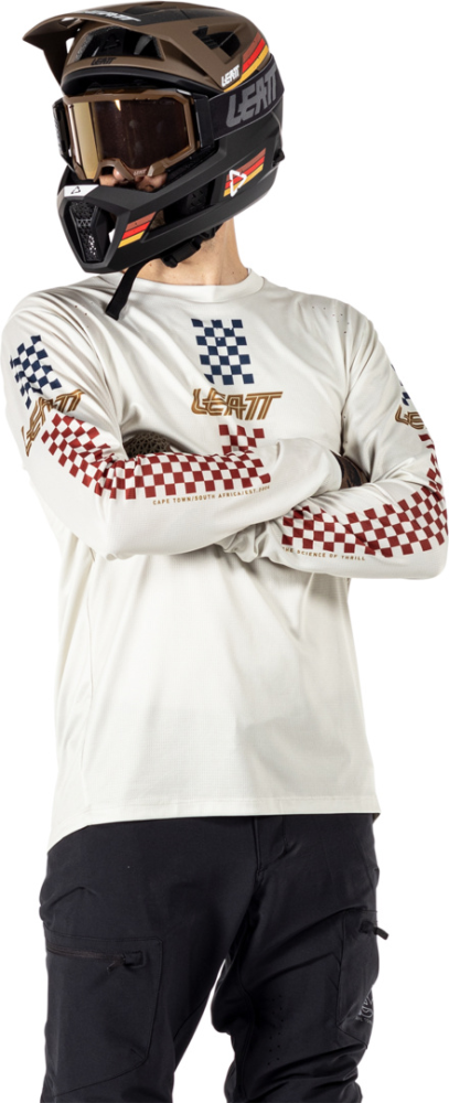 Leatt MTB Enduro 4.0 Jersey cream XL