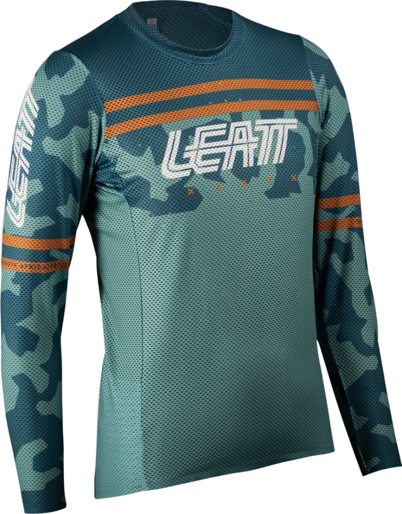 Leatt MTB Gravity 4.0 Jersey Women lagoon S