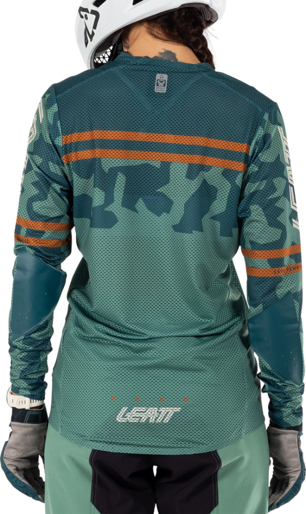 Leatt MTB Gravity 4.0 Jersey Women lagoon S