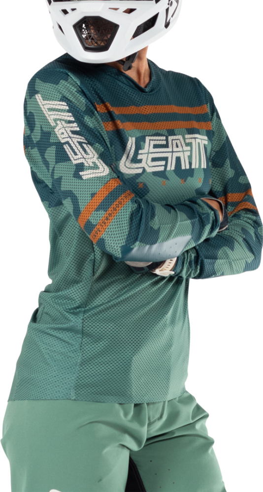 Leatt MTB Gravity 4.0 Jersey Women lagoon S