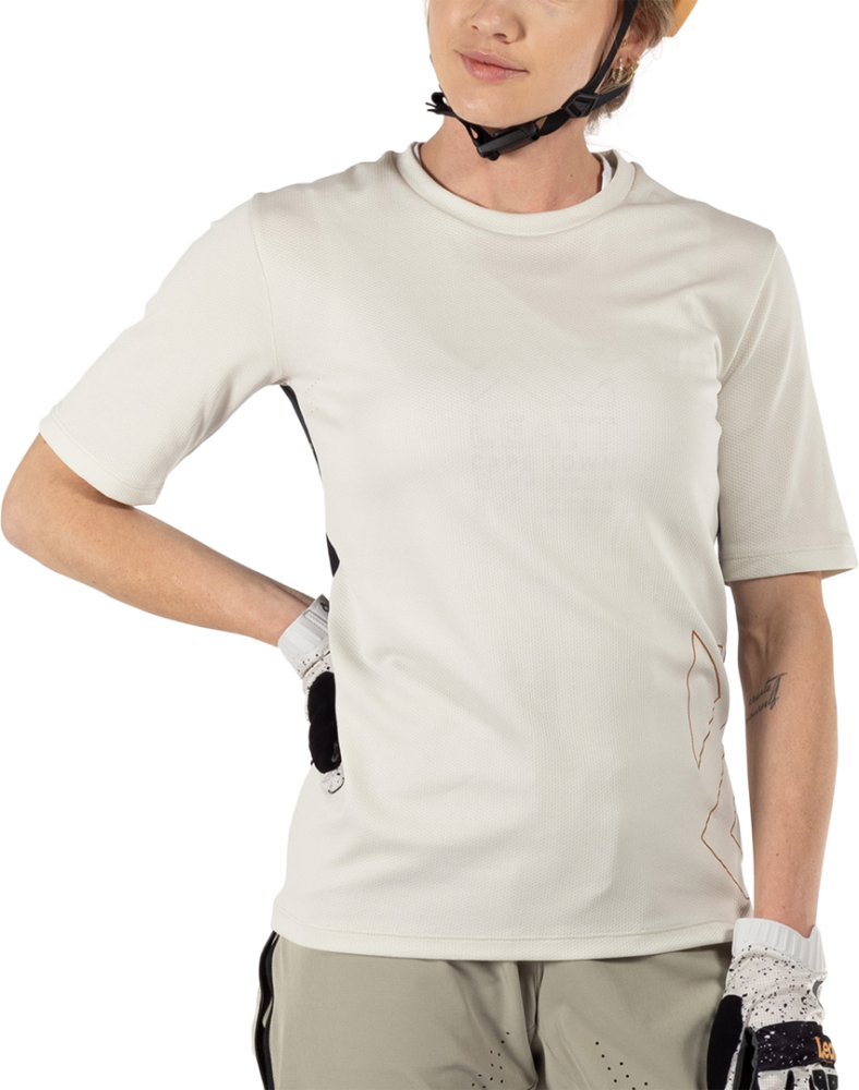 Leatt MTB Trail 2.0 Jersey Women stone XS