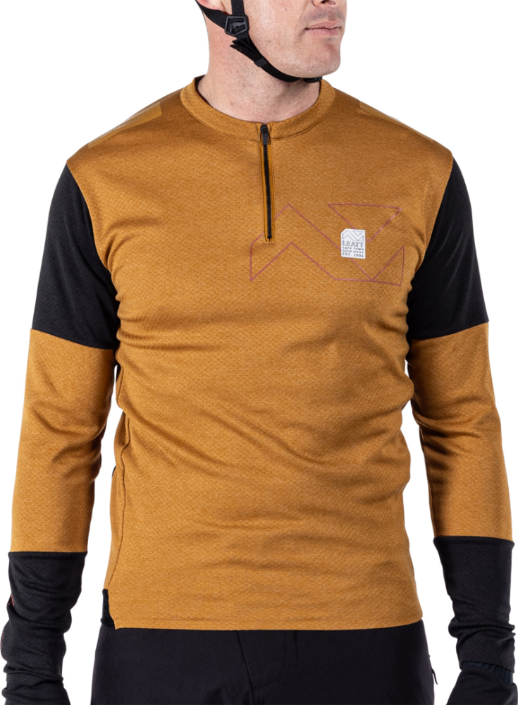 Leatt MTB Trail 4.0 Jersey peanut M