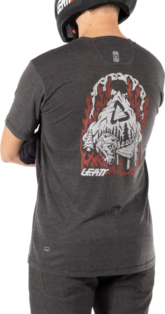 Leatt MTB Gravity 1.0 Jersey black 3XL