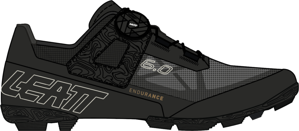 Leatt ProClip 6.0 Endurance Shoe black 435