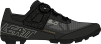 Leatt ProClip 6.0 Endurance Shoe black 435