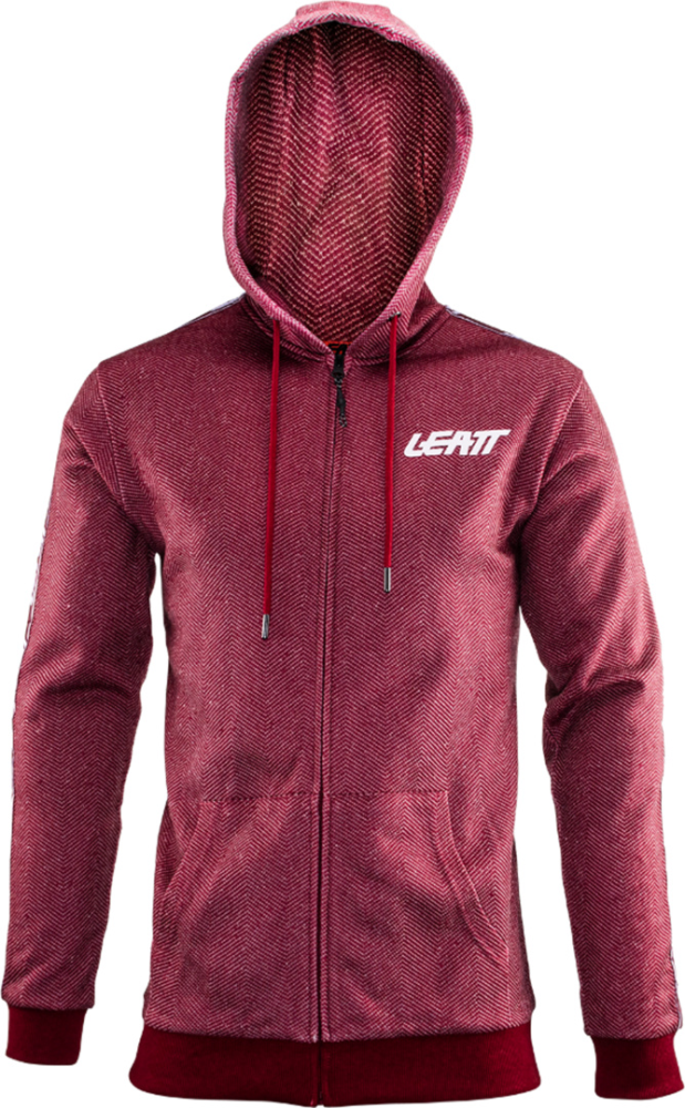 Leatt Zip Hoodie Premium V25 ruby S