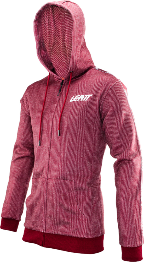Leatt Zip Hoodie Premium V25 ruby S