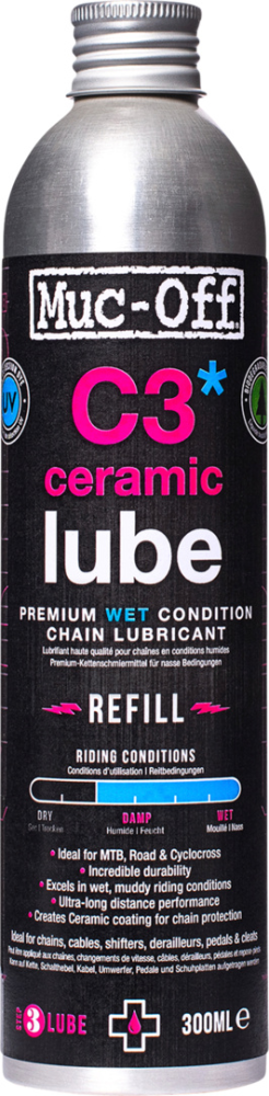 Muc-Off C3 Wet Ceramic Lube 300ml