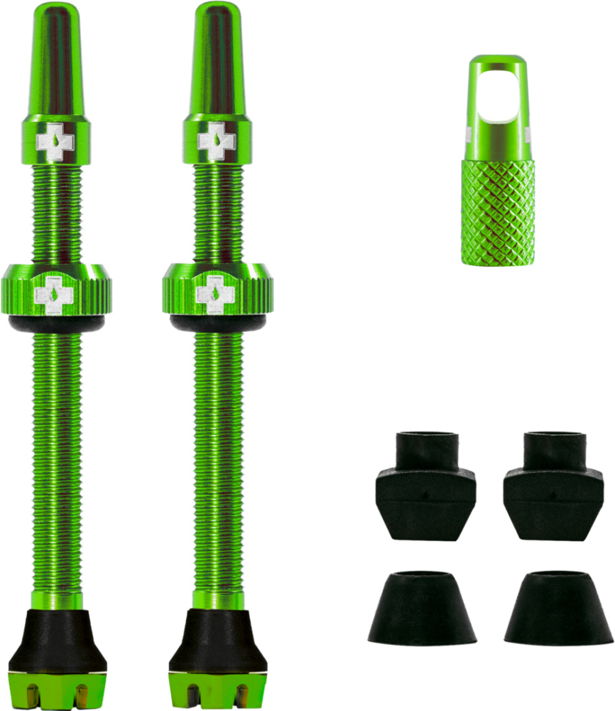 Muc-Off V2 Tubeless Valve Kit 60mm/green