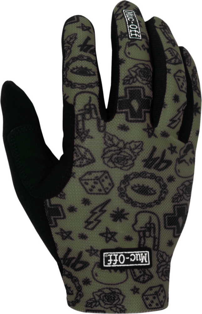 Muc-Off Lightweight Mesh Ride Gloves - Green green L