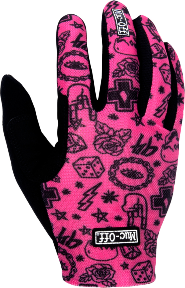 Muc-Off Lightweight Mesh Ride Gloves - Pink pink M