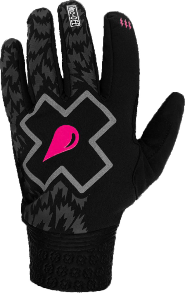 Muc-Off Winter Rider Gloves black/grey bolt S