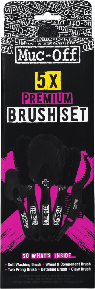Muc-Off 5 x Brush Set
