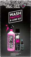 Muc-Off Wash, Protect and Wet Lube Kit