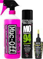 Muc-Off Wash, Protect and Dry Lube Kit