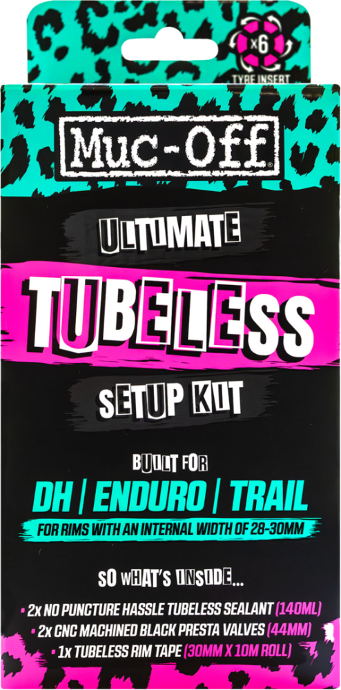 Muc-Off Ultimate Tubeless Setup Kit ? DH / Trail / Enduro 44mm
