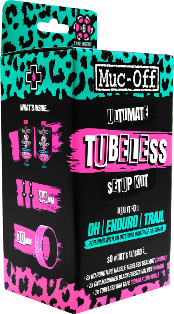 Muc-Off Ultimate Tubeless Setup Kit ? DH / Trail / Enduro 44mm