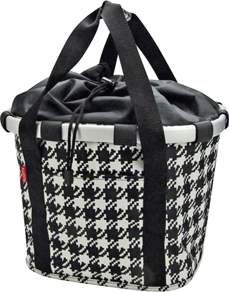 Klick-fix Bikebasket Korb schwarz fifties