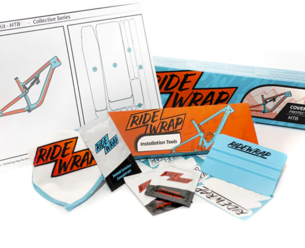 RIDE WRAP Covered Protection - Road & Gravel Kit glanz