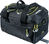 Basil Miles Gepäckträgertasche MIK, 7L, black slate