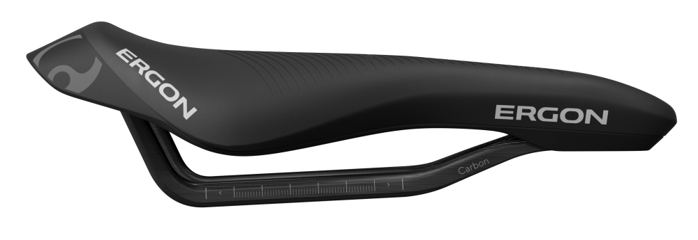 Ergon Sattel SR Tri Pro Carbon Man Mid mit Öffnung black