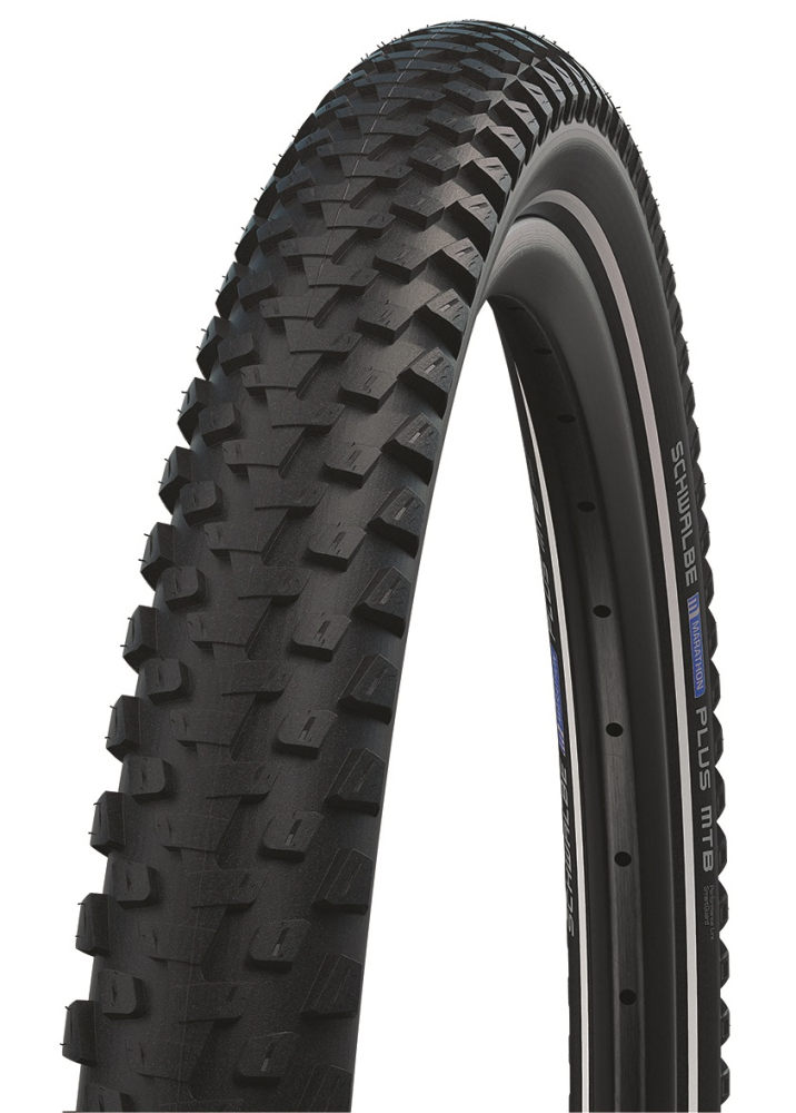 Schwalbe Pneu Marathon Plus MTB 29x2.25 Starr mit Reflexstreifen black