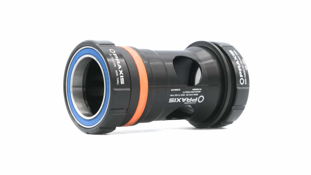 Praxis Tretlager – M30/30 – THRU für BB30/PF30/OSBB 73 mm.