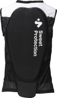 Sweet Protection Back Predector Vest W true black/snow L