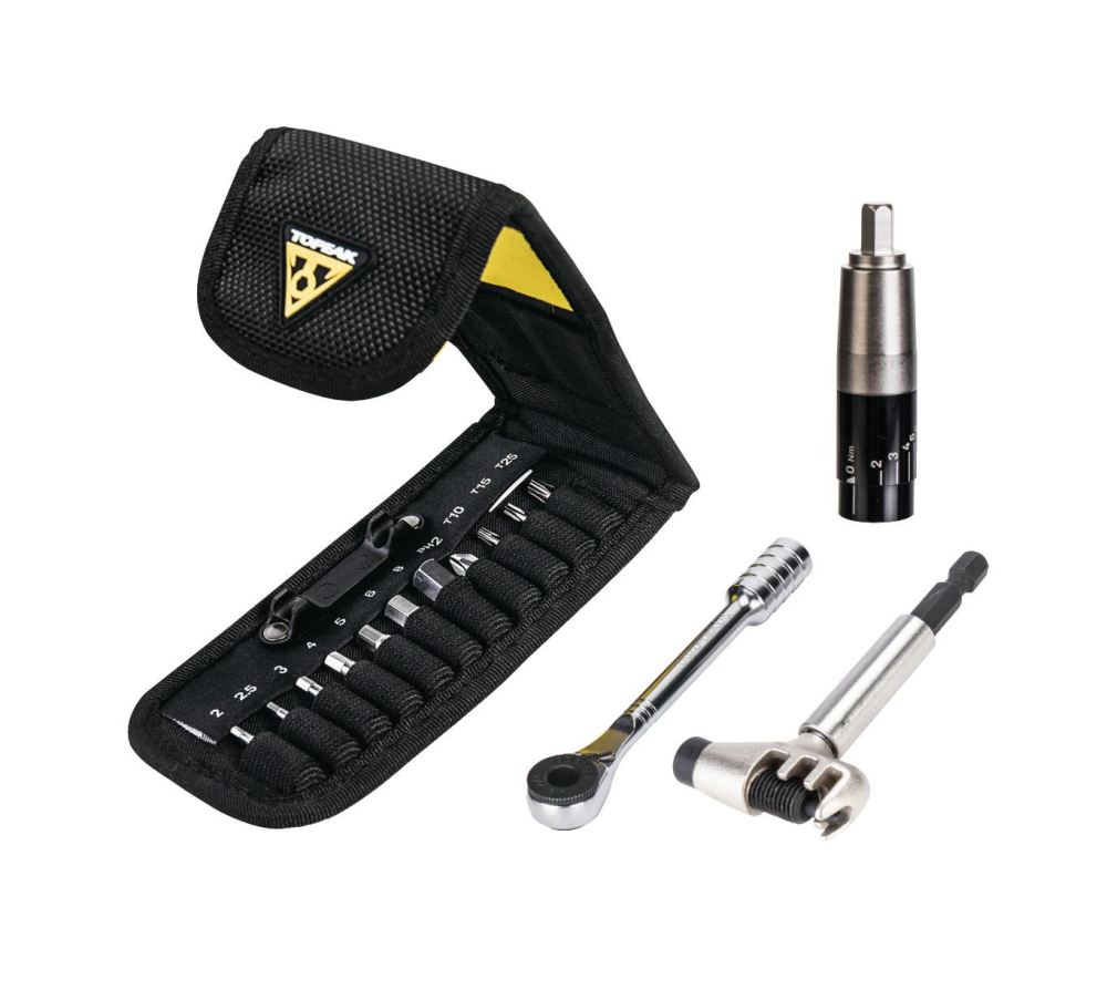 Topeak Ratchet Rocket LITE NTX+ Mini Tool, 19 Funktionen - 13x6.5x3.3cm, inkl. 2-6Nm Drehmoment-Aufsatz & K