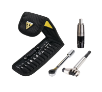 Topeak Ratchet Rocket LITE NTX+ Mini Tool, 19 Funktionen - 13x6.5x3.3cm, inkl. 2-6Nm Drehmoment-Aufsatz & K