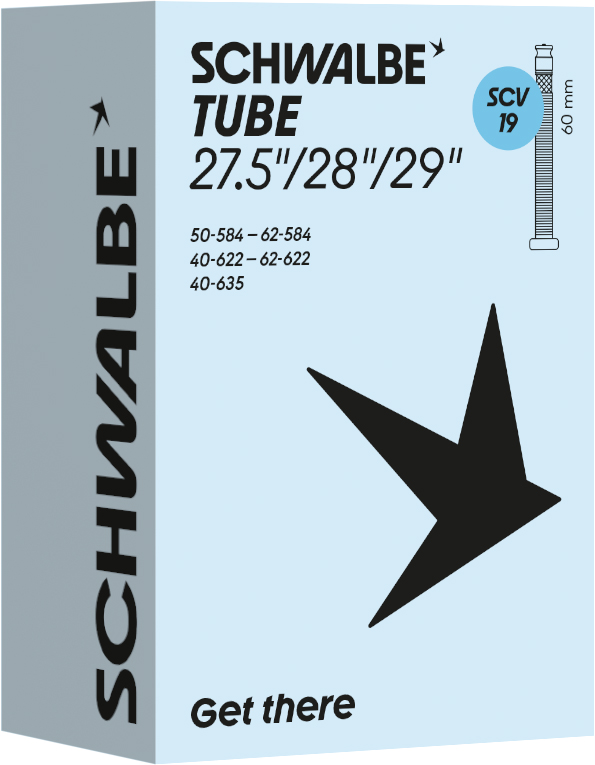 Schwalbe Schlauch SCV19 27.5-29" 40/62-584/635 Clik Valve 60mm
