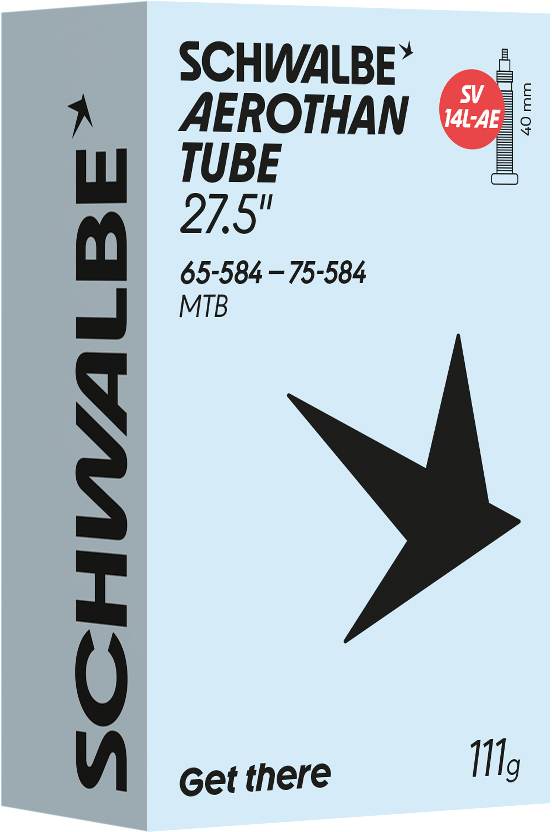 Schwalbe Schlauch SV14L-AE Aerothan 27.5" 65/75-584 Prestaventil 40mm