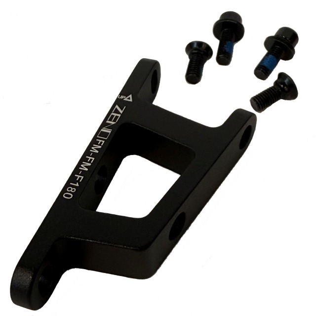 Price Road Scheibenbremsadapter hinten 180mm FM/FM, schwarz