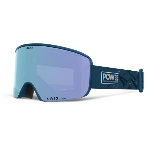 Giro Axis Vivid Goggle, POW vivid royal S2 +S1