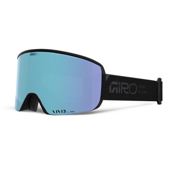 Giro Axis Vivid Goggle, black stacked vivid royal S2 +S1