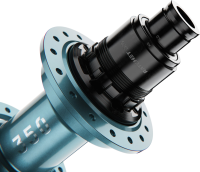 DT 350 CLASSIC Nabe MTB IS 32L 110/15 Ltd. Edition türkis