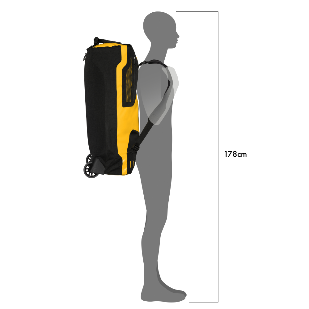 Ortlieb Duffle RS 85 L sunyellow - black